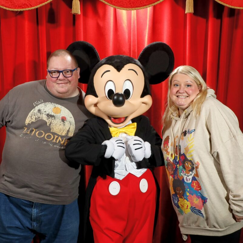 Mickey Mouse with SParky & Mrs SParky