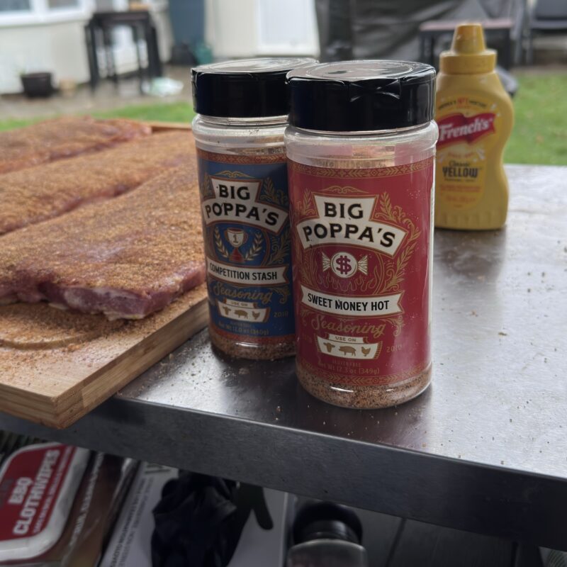 Rubs used on ribs