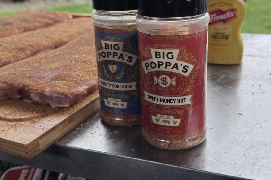 Rubs used on ribs